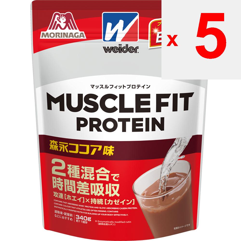 Morinaga Seika Протеиновый протеин Wider Muscle Fit со вкусом какао, 340 г WIDDER WIDDER