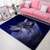 3D HD Wolf Art Carpet for Living Room Bedroom Hallway Long Strip Soft Area Rug Sofa Doormat Home Decor Non-slip Durable Mat Gift