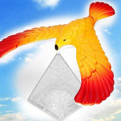 Детские развивающие игрушки Пластиковые игрушки Природа Гравитация Пирамида Баланс Птица Орел Игрушка