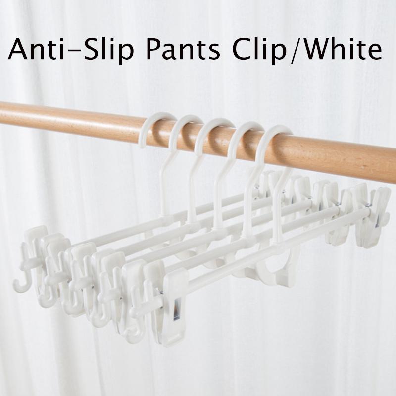 Домашняя жизнь Брюки Юбка Брюки Домашнее хранение одежды Модная сушилка с зажимами Tudung Противоскользящая полезная вешалка для хранения одежды Уникальная