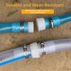 Garden Water Adaptor Hose Coupling Joint Fitting Plastic Quick Connector  Watering System