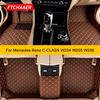 Автомобильные коврики для Mercedes Benz C-CLASS W204 W205 W206 C180-C450 Автомобильные коврики для ног Coche Аксессуары