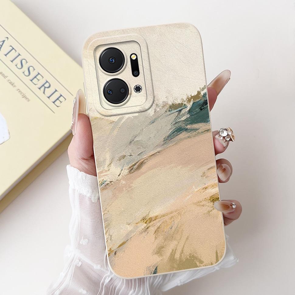 Роскошный painted чехол для Honor X7a 4G Case 2023 Силиконовый мягкий Fundas Чехол для телефона для Honor X7A X 7a HonorX7a Coque Capa