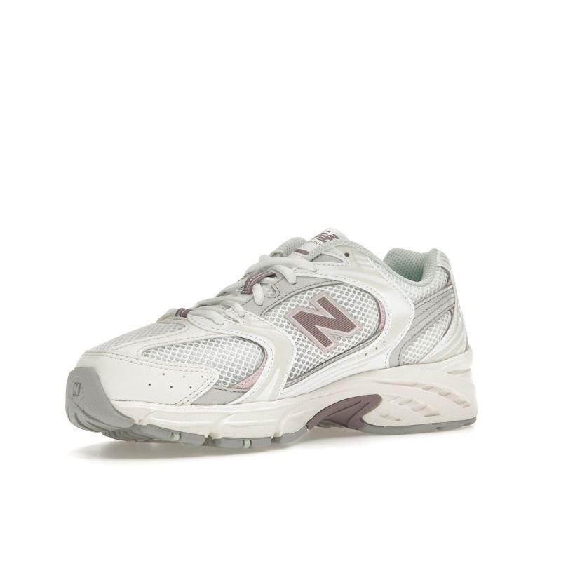 New Balance 530 Sea Salt Ice Wine унисекс кроссовки белые розово-сахарные U530NEB