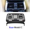 Interior Dash Front Center Left Right Air Conditioner Panel Rear AC Vent Grille Outlet Cover For BMW X5 X6 E70 E71 E72