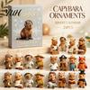 Cute Animal Countdown Collection 2026 Christmas Capybara Advent Calendars, 24 Days with Novelty Gift for Lovers 2D Hanging Ornaments, Holiday Box Kids