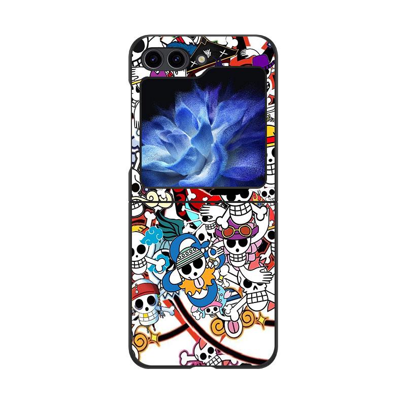 Case for Samsung Galaxy Z Flip Z Flip 3 Z Flip 5 Z FLIP 6 Back Cover Cartoon Q Version Of Zoro