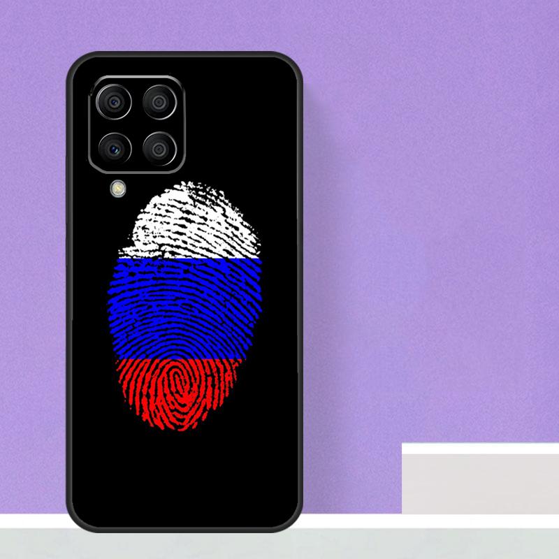 Россия Российский флаг Чехол для Samsung Galaxy M21 M51 M12 M32 M52 M13 M23 M33 M53 M34 M54 M30s M31s M15 M55 M20