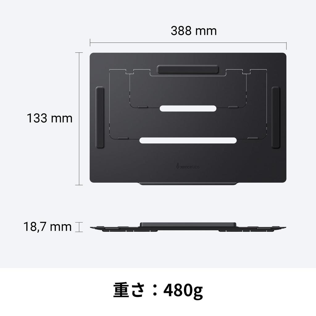 XENCELABS PD16 Подставка для перьевого дисплея 16 Мобильный мольберт Складная двухпозиционная портативная конструкция для художников и дизайнеров Подставка, регулируемая, подставка, угол,