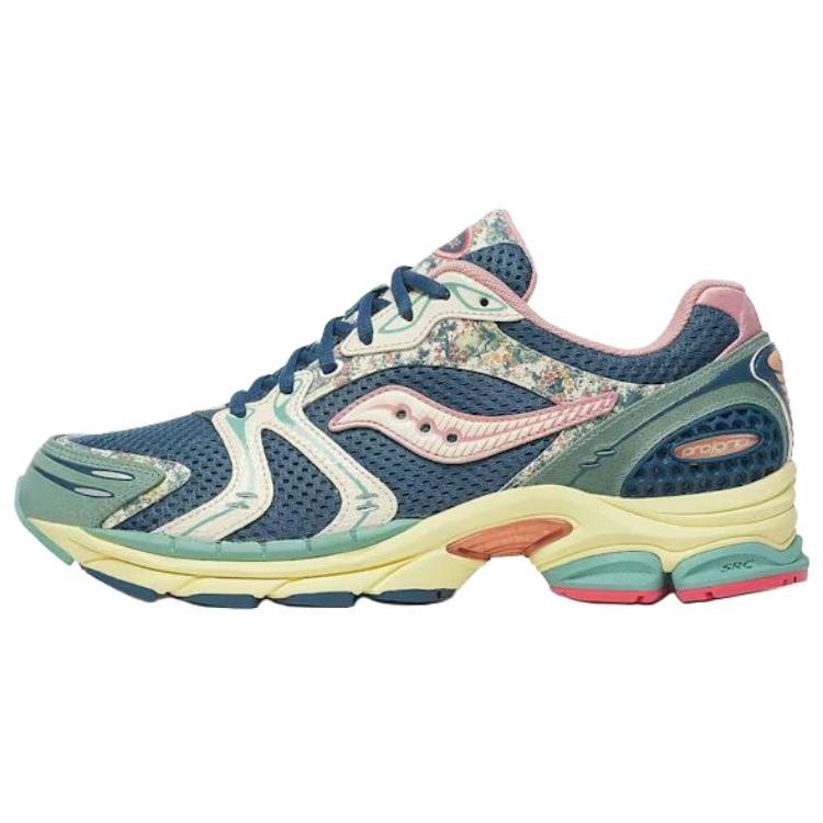 SAUCONY Кроссовки для бега ProGrid Triumph Victory 4 Унисекс Синий Бежевый S71015-2