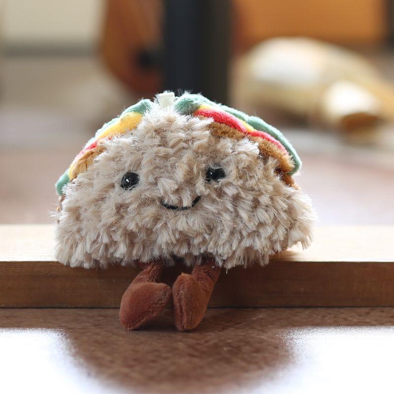 Супер Мягкий Плюшевый Брелок Мягкая Игрушка Шарм для Сумки Подарок для Детей Подростков Декор для Рюкзака 15см