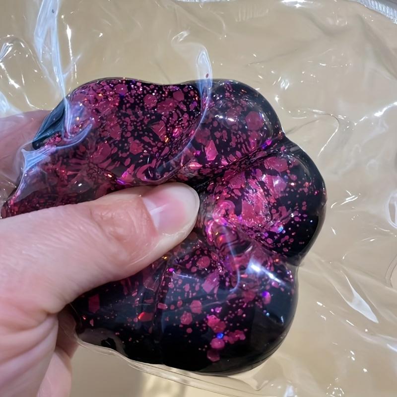 1pc Cosmic Star System Cat Compression Toy - Glittering Sequined Cat Claw Toy, Dazzling Starry Cat Claws, Soft and Slow