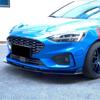 2019 Ford Focus Front Splitter Kit: Sporty Body Kit with Front Lip & Corner Splitter