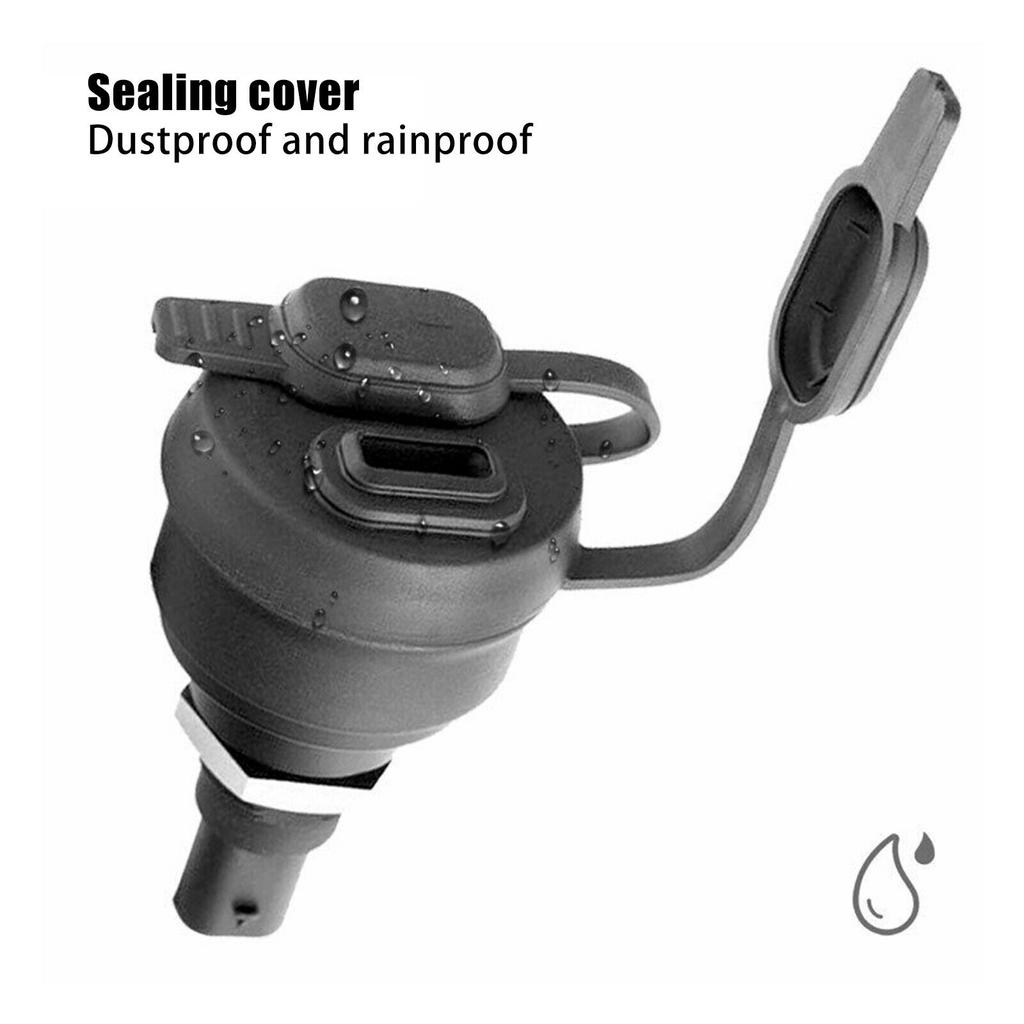 Dual USB Charger Power Adapter Kit For BMW R1200GS R1250GS F850GS DIN Sockets