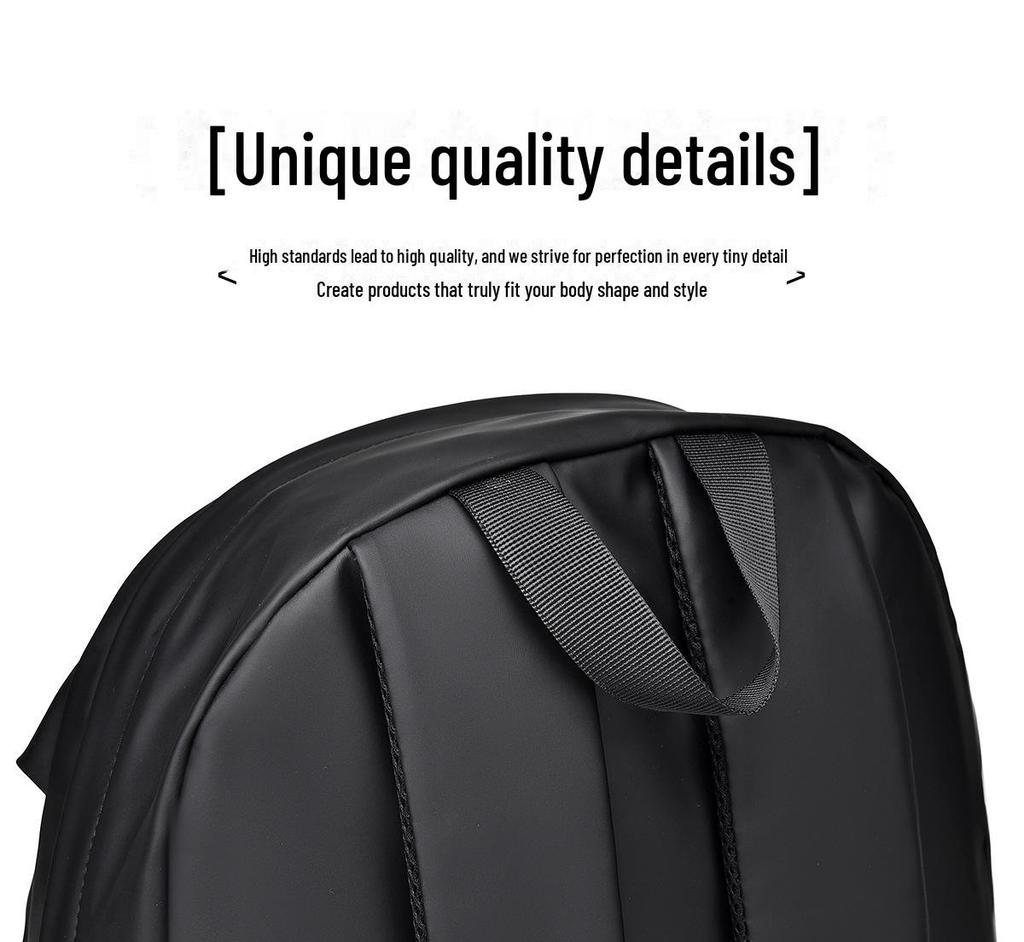 Stylish Large Capacity 15.6" Laptop Backpack - Trendy, Simple, Leisure Commuter Design