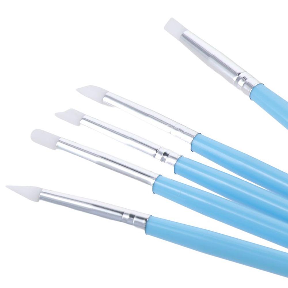 Силиконовые стилусы, двухсторонние металлические шариковые инструменты, самодельные стилусы, керамический инструмент для глины, инструмент для вдавливания