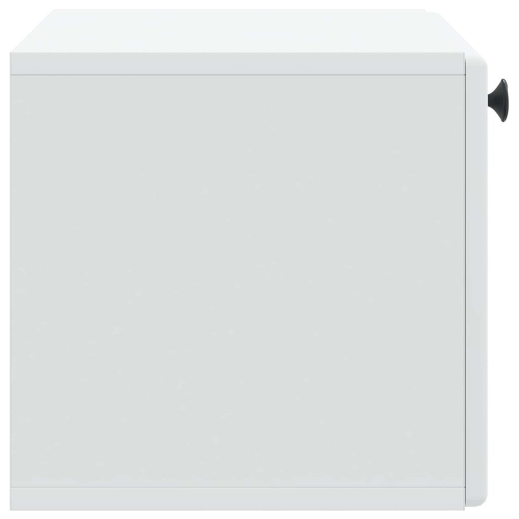 Wall Mounted TV Cabinet 59.5 x 31 x 30 cm White Engineered Wood