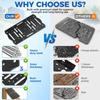Universal Mailbox Bracket Professional Mailbox Mounting Plate for Most Mailboxes with Mounting Holes at the Bottom