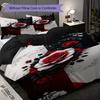 1PC Rose pattern Bedding Quilt Set Quilt Cover Pillowcase Home Decoration Birthday Gift (1 * duvet cover + 25 * pillowcase, without core)