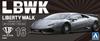 Пластиковая модель AOSHIMA Liberty Walk Series LB Works Lamborghini Huracan 1/24 No.16 Ver.2