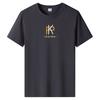8 Colors Fashion Men's Short Sleeves Cotton T-shirt Large Size Loose Tee