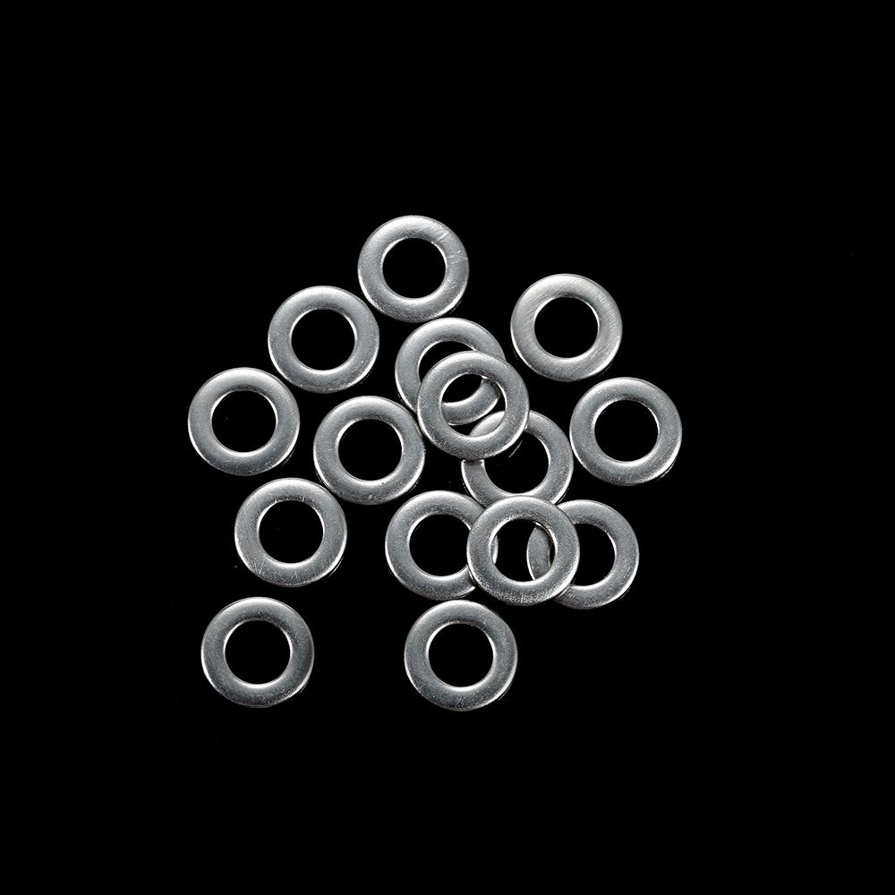 105 шт., набор прокладок из нержавеющей стали 304, набор прокладок с плоским уплотнительным кольцом O-типа (M3