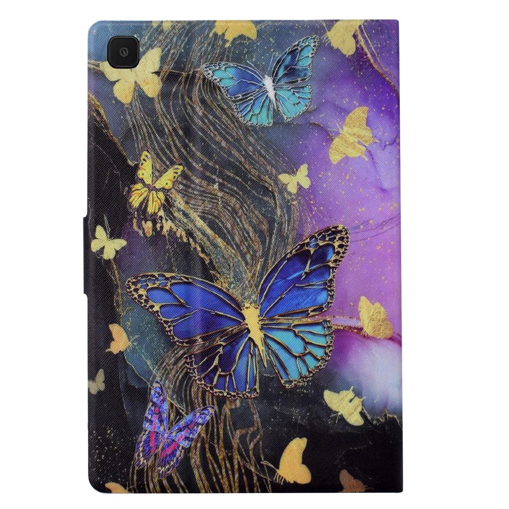 For Samsung Galaxy Tab A7 Lite 8.7-inch T220/T225 Tablet Case Pattern Printing Card Slot Leather Cover