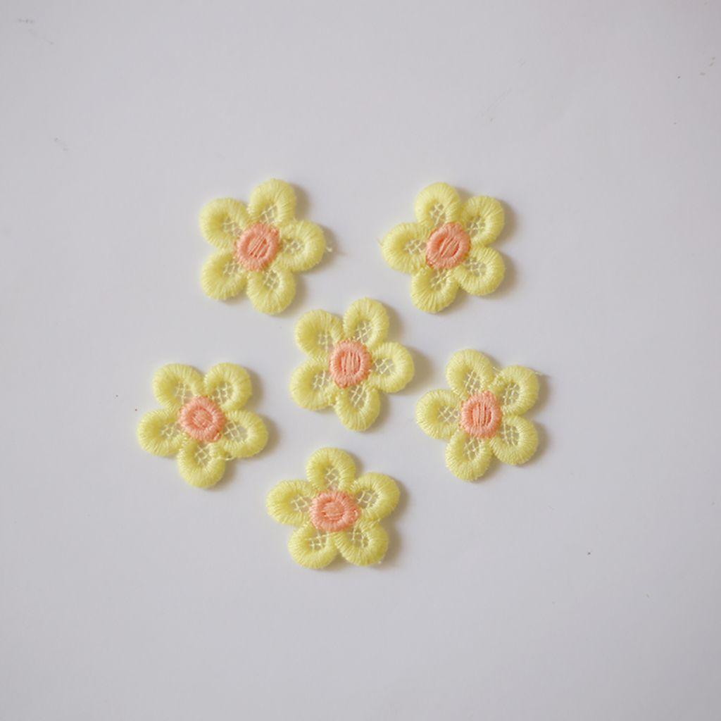 Заколки для волос Декор Вышитые Головные уборы Аксессуары Вязальный материал Цветочные нашивки DIY Поделки