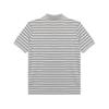 Polo Ralph Lauren SS24 Поло с полосками и вышитым логотипом Прямого кроя с коротким рукавом Мужские топы Серый 710869588-002