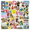 Vibrant 50pcs Roblox Stickers Waterproof For Customizing Laptops And Skateboards