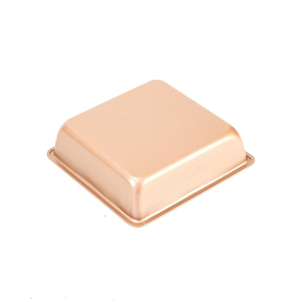 Квадратные стальные формы для торта, формочки, для выпечки, для суфле, десертных тортов, шоколадные украшения