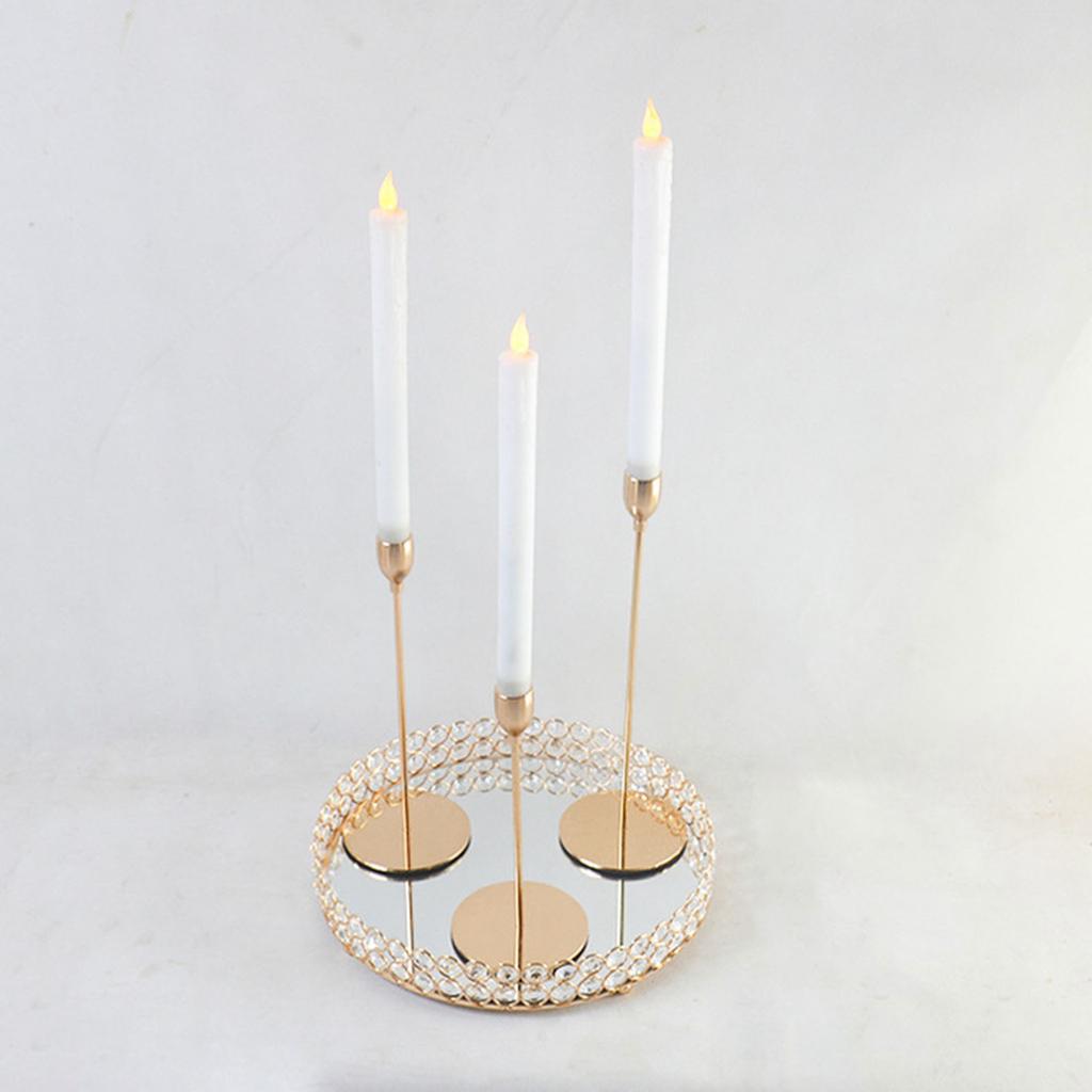 Роскошные металлические подсвечники, набор из 3 столов, центральный подсвечник для свадебной вечеринки, украшения домашнего офиса