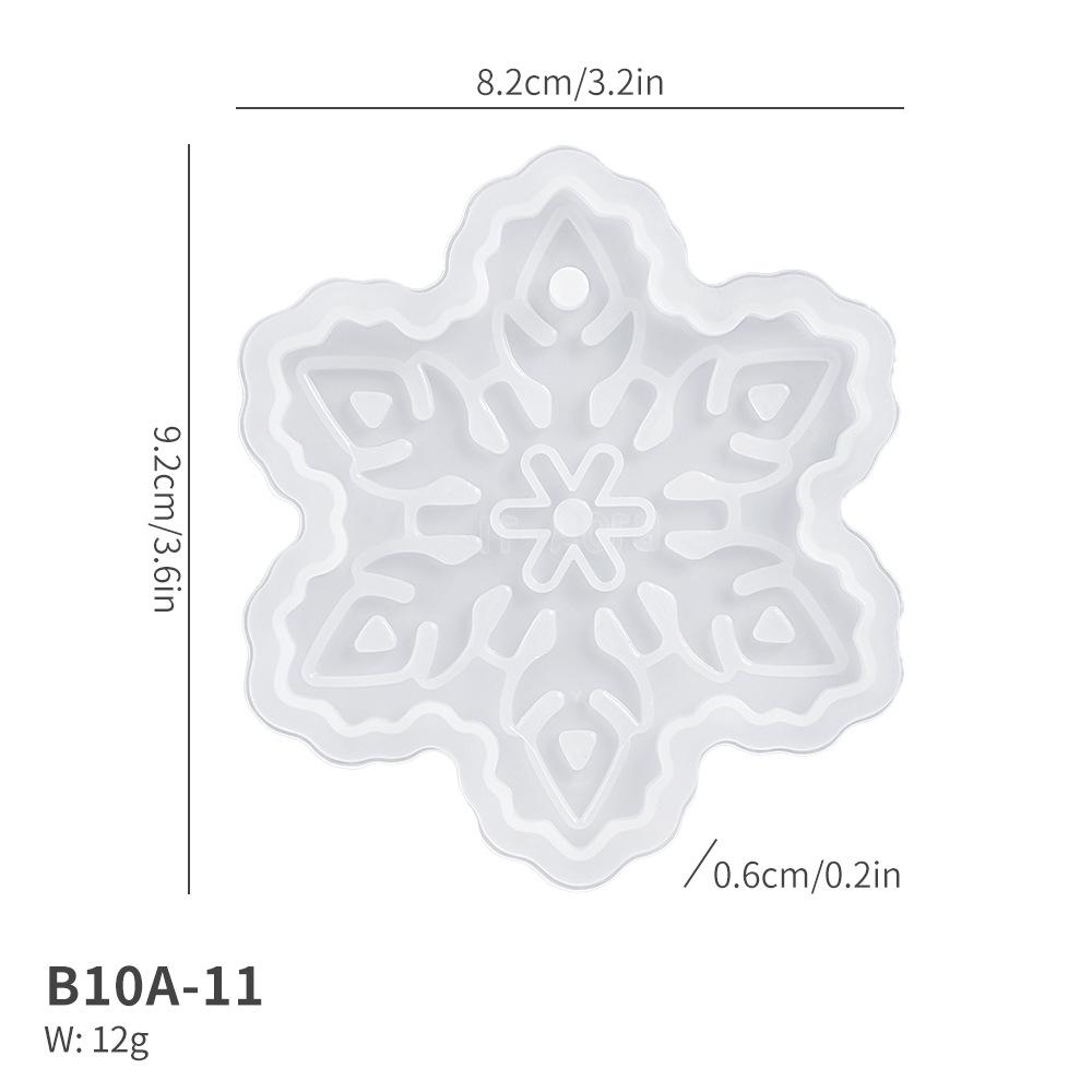Силиконовая форма для рождественского кулона «Олень и кошачья лапка»