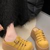 Muffin Thick-soled Women's Outer Wear Spring and Summer New One-pedal Bag Head Half Slippers Small Cool Slippers