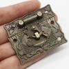 Vintage Box Latch Hasp Clasp Screw Suitcase Cabinet Antique Bronze Jewelry Case Wooden Box Accessories Alloy Buckle