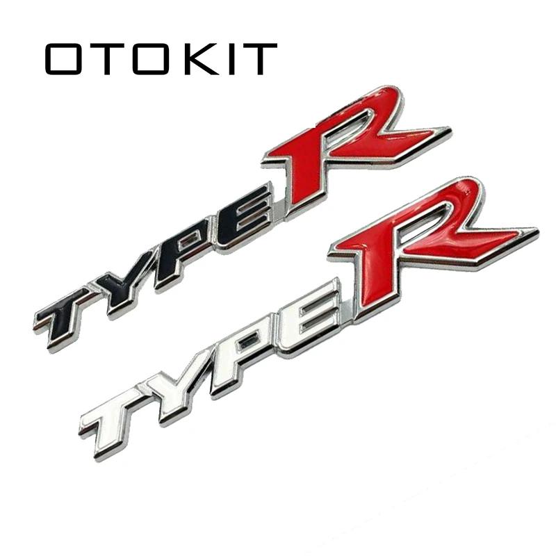 AAALY1 Авто Стайлинг 3D Металлический Сплав Тип R Typer Наклейка Для Honda City CR-V XR-V HR-V Accord FIT Jazz Stream Crider Greiz CIVIC Spirior