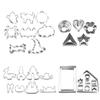 ZISIZ Halloween Cookie Cutter & Fondant Mold Set