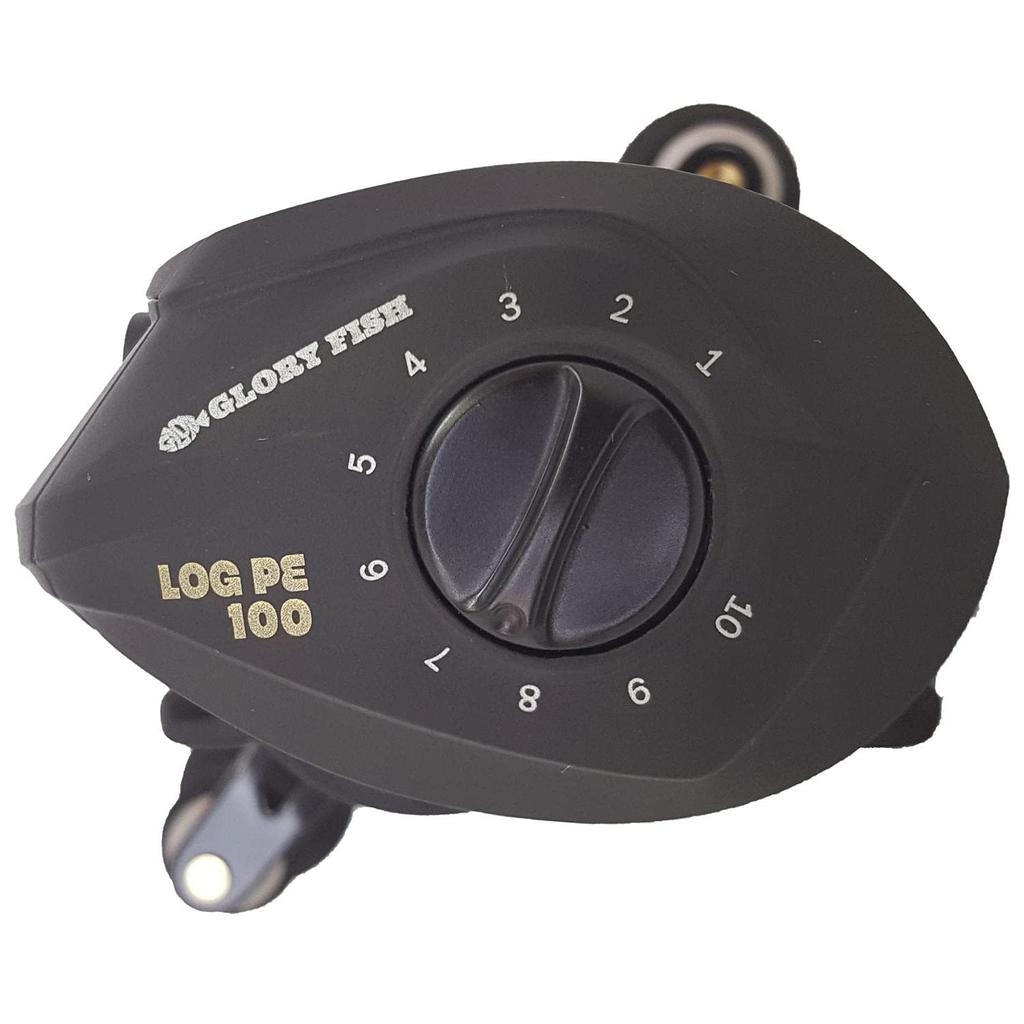 Glory Fish Baitcasting Reel Log 100PE Light Offshore Game with PE1 Line - 150m