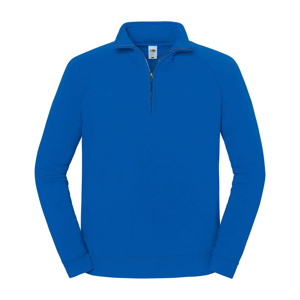 Fruit of the Loom Mens Iconic Premium Half Zip Sweatshirt