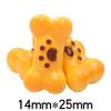 3D Hot Pot Egg Tart Bread & Cookie Resin Toy Playset