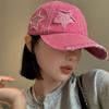 Корейская винтажная бейсболка из хлопка Spicy Girls Hat Retro Y2k Star Baseball Hat Outdoor