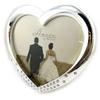 [M6440] - Photo Frame 'Romance' Crystal Chrome (17x15 Cm)