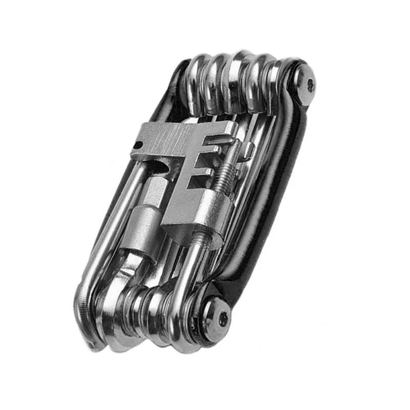 Набор инструментов для ремонта велосипеда 11 в 1, набор инструментов для ремонта, гаечный ключ, отвертка, цепь, углеродистая сталь, многофункциональный инструмент для велосипеда