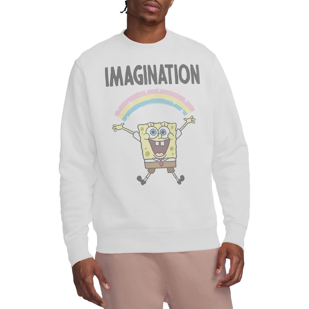 Свитшот унисекс для взрослых SpongeBob SquarePants Imagination