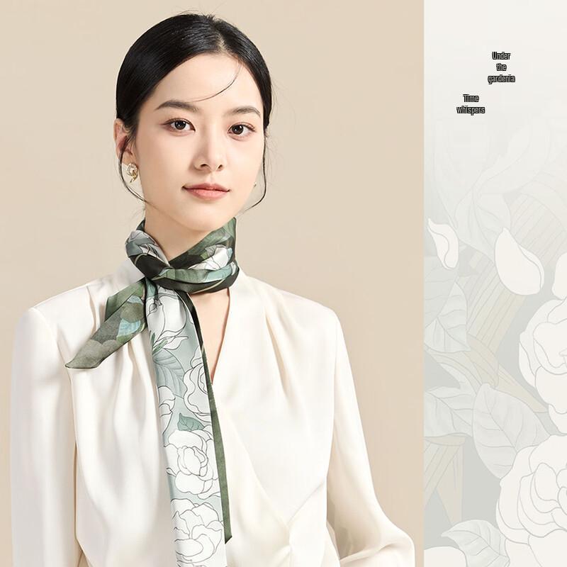 JIUMU Mulberry Silk Scarf Headband