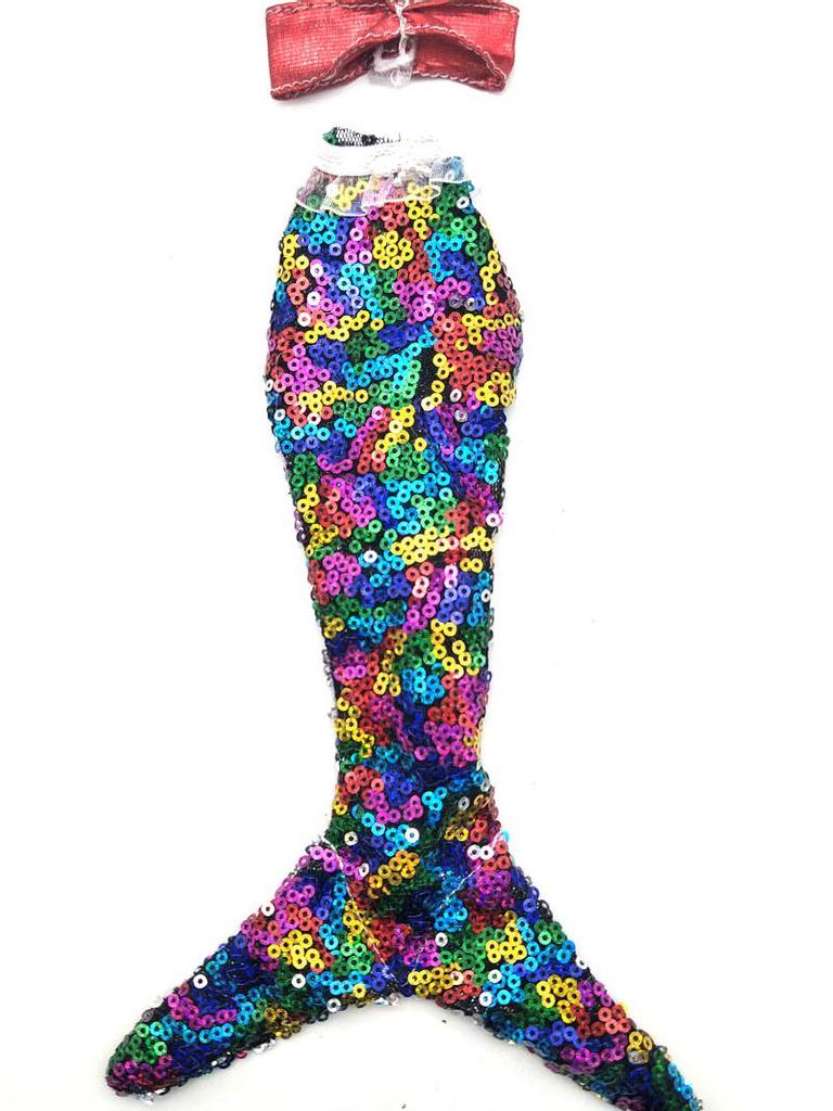 Dolls Dress For Barbie Doll Gown Skirt Fashion Clothes For Barbie Dollhouse Sequin Mermaid Tail Dresses Toy 1/6 Doll Accessories