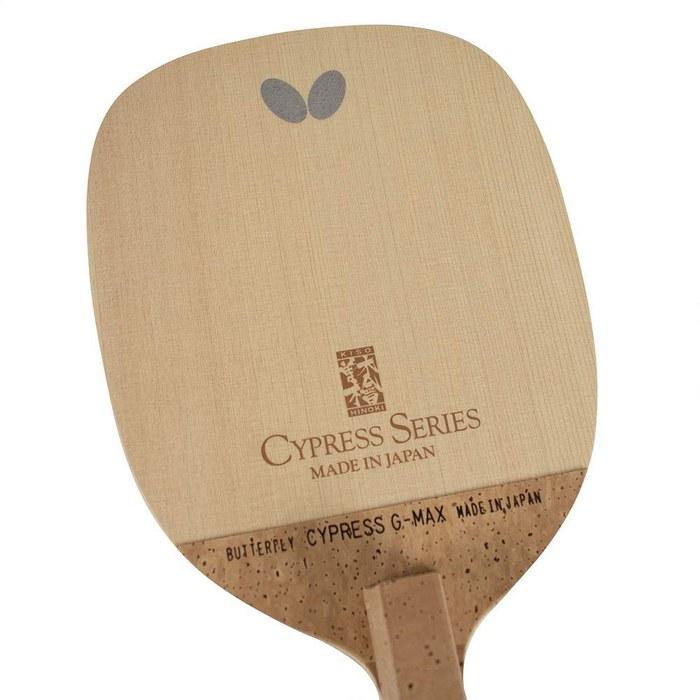 Butterfly Table Tennis Racket Cypress G-MAX-S Penholder Japanese Style, Drive-Oriented 23930, Blade Size: 163 x 135mm
