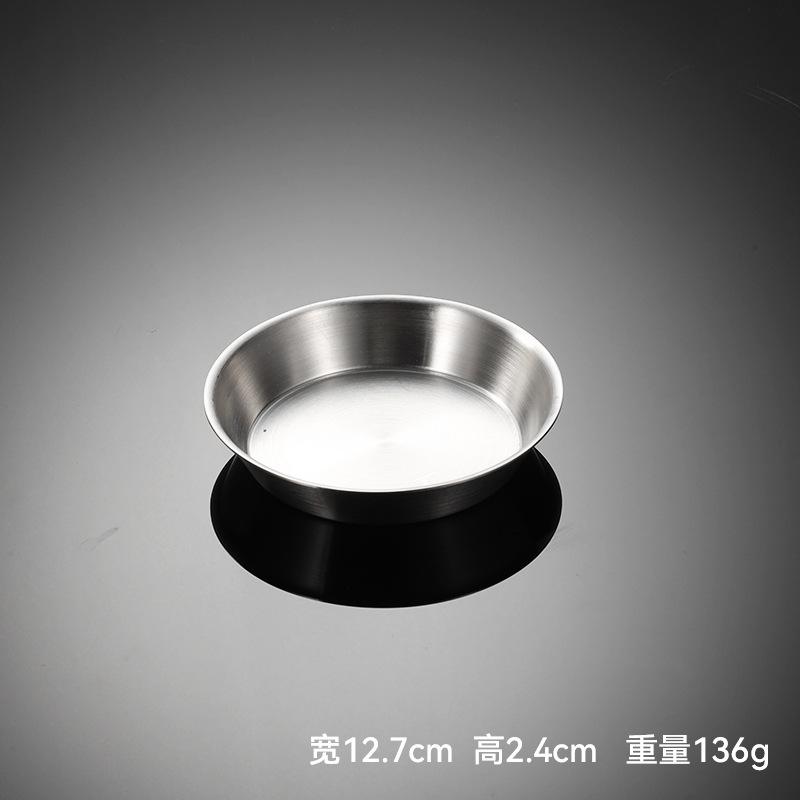 Противень для барбекю из нержавеющей стали 304, тяжелая многофункциональная отшлифованная корейская посуда, противень для выпечки хлеба для домашнего ресторана