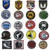 Badges Embroidery Patches Badge Patch Armbands Hook Patches Clothes Accessories for Backpacks Caps Hats Vests Bags