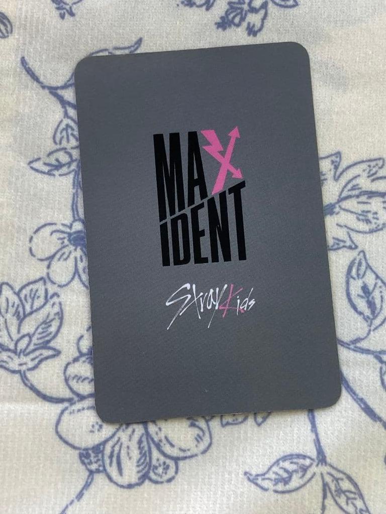 [USED] StrayKids Changbin 4th MAXIDENT Stray Kids Sanok Trading Card